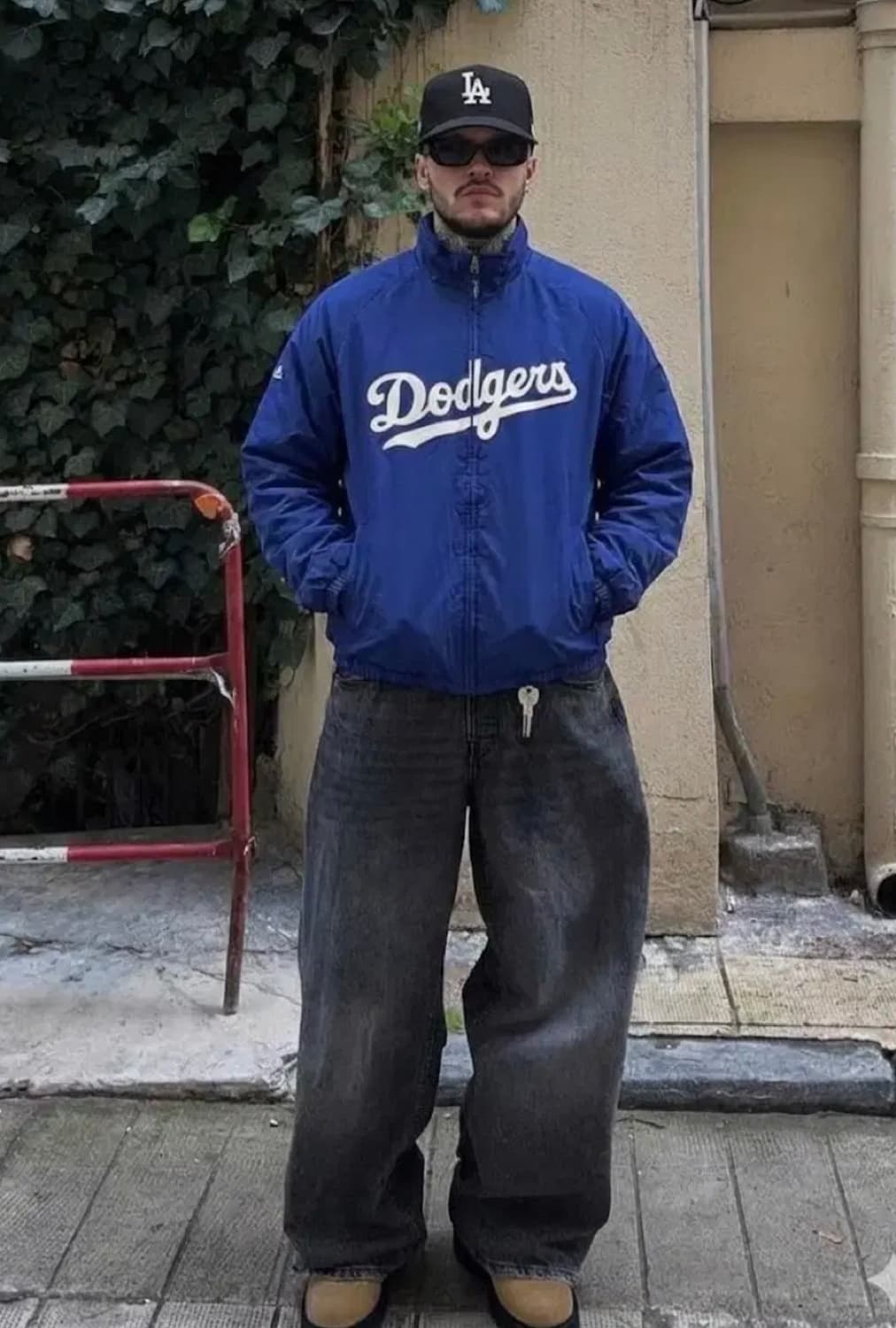 마제스틱 LA다저스 누빔 자켓 100 사이즈 상품이미지1