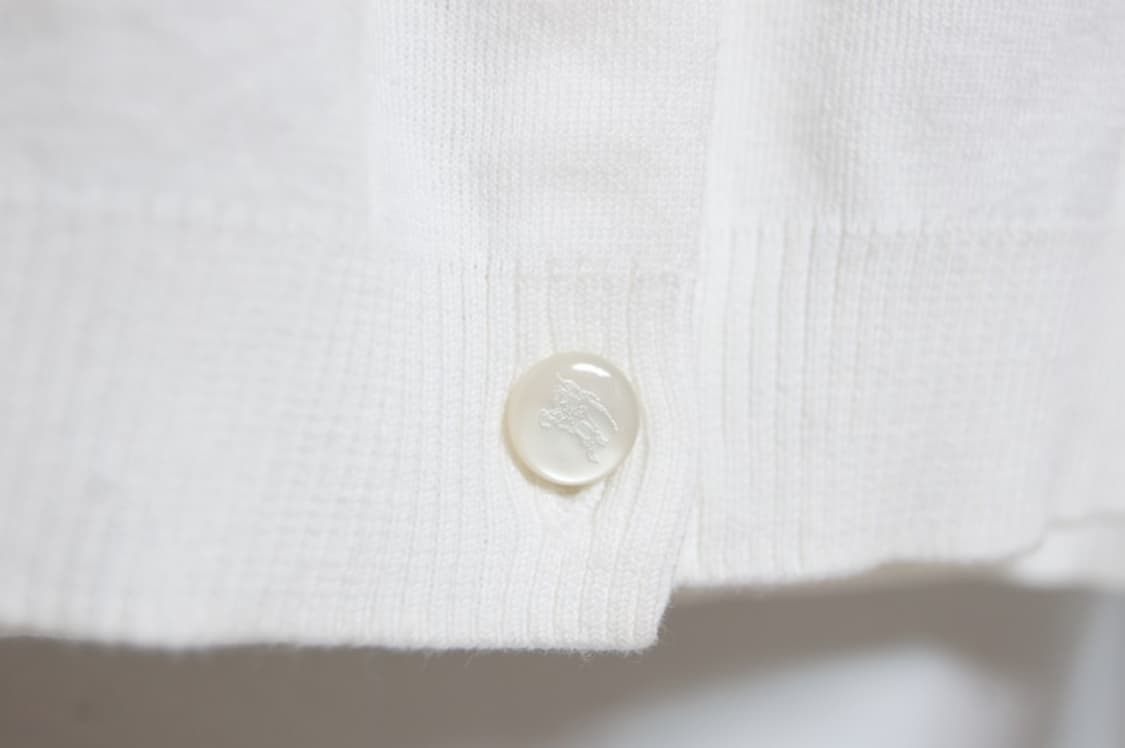 버버리 정품 블루라벨 화이트 가디건 38 상품이미지5