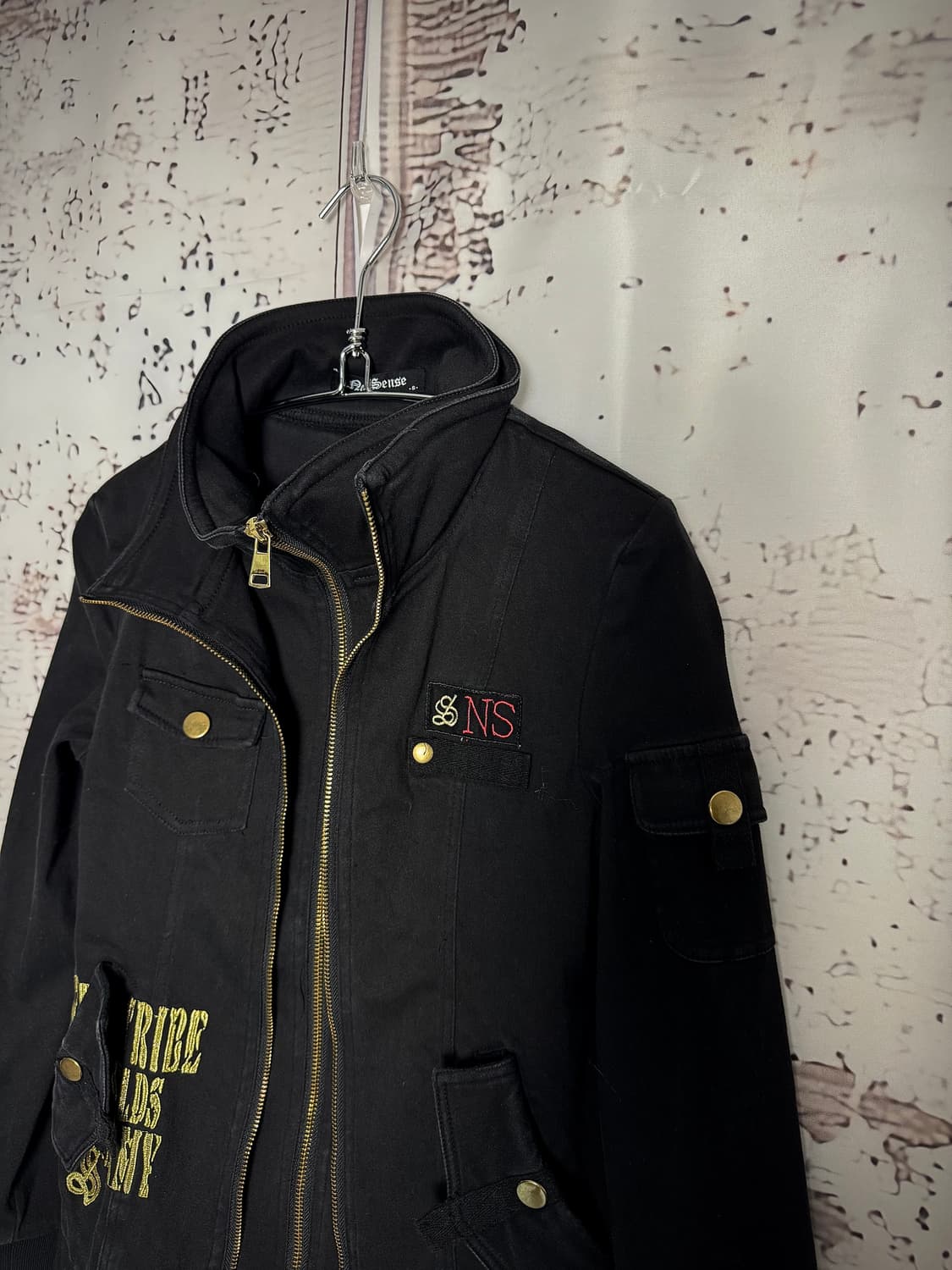 Patch Detail Zip-Up Jacket 상품이미지3