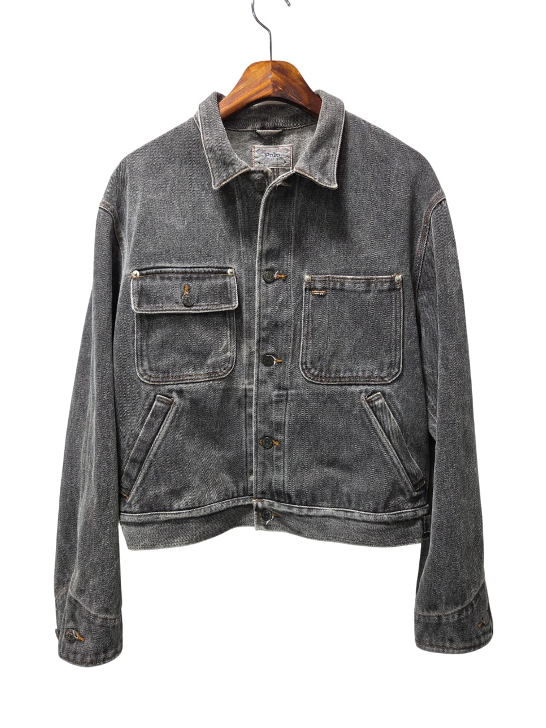 폴로 80년대 덩가리 데님 자켓 상품이미지1