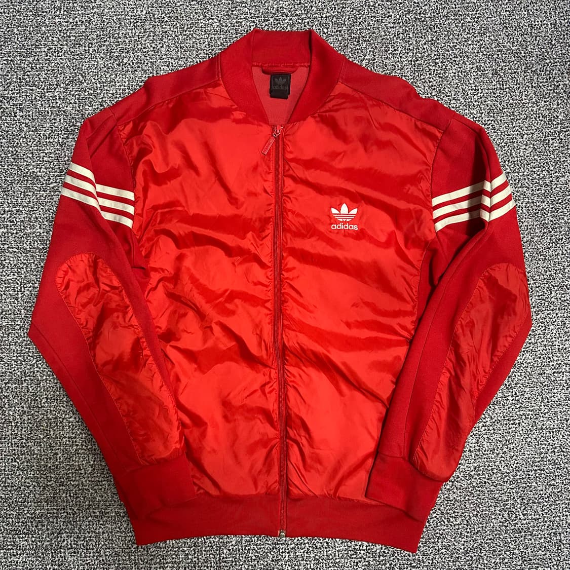 아디다스 삼선 라인 레드 져지 상품이미지1