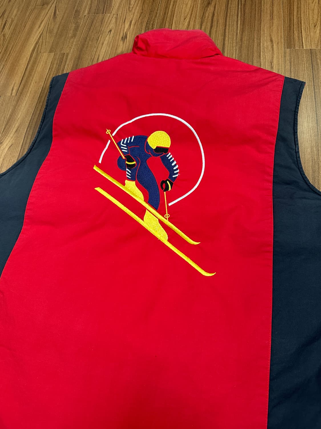 80s 폴로 수어사이드 스키 패딩베스트 L 상품이미지10