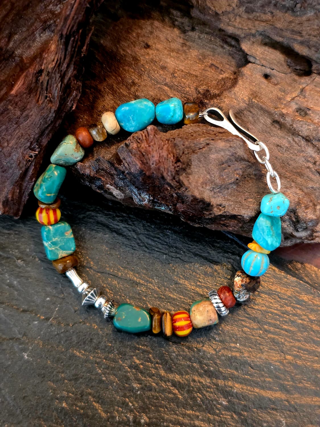 3 cross Blue Earthline bracelet 상품이미지4