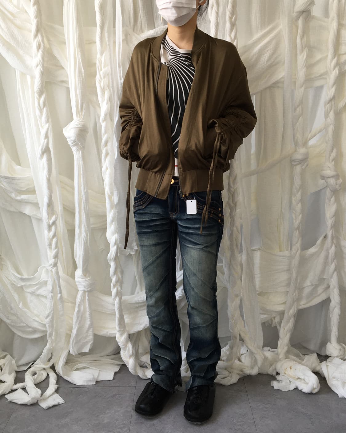 Shirring point ma 1 jacket 상품이미지7