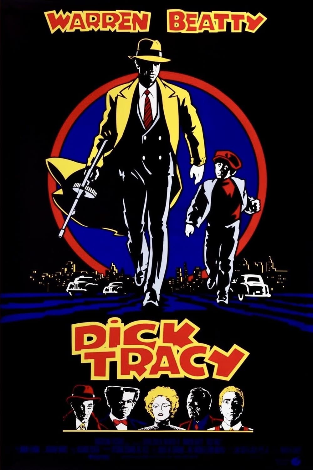 90’s Dick Tracy movie promo print T-sh 상품이미지9