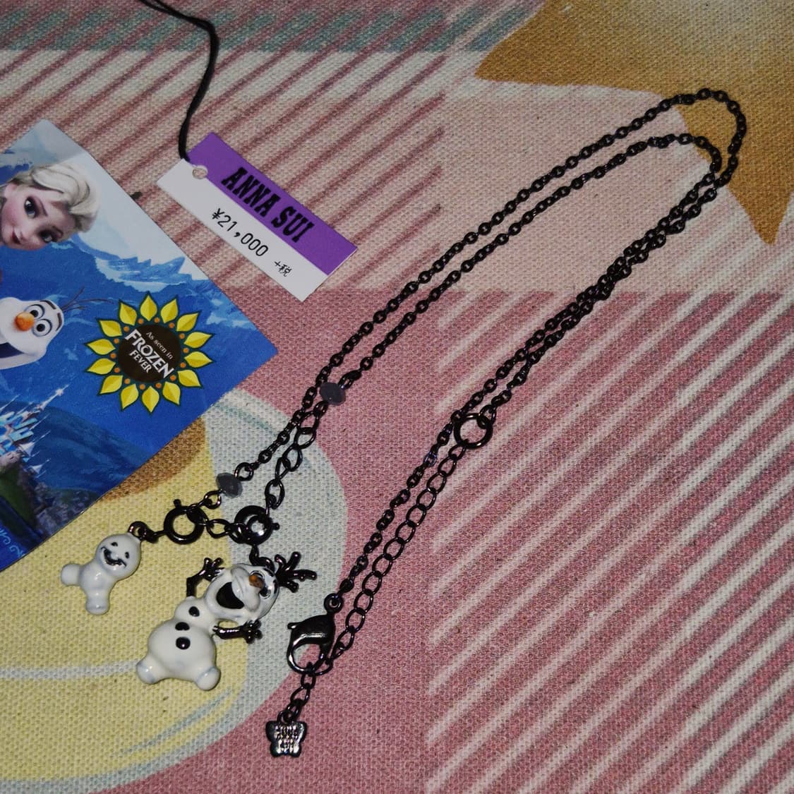 안나수이 x 디즈니 겨울왕국 올라프 목걸이 상품이미지9