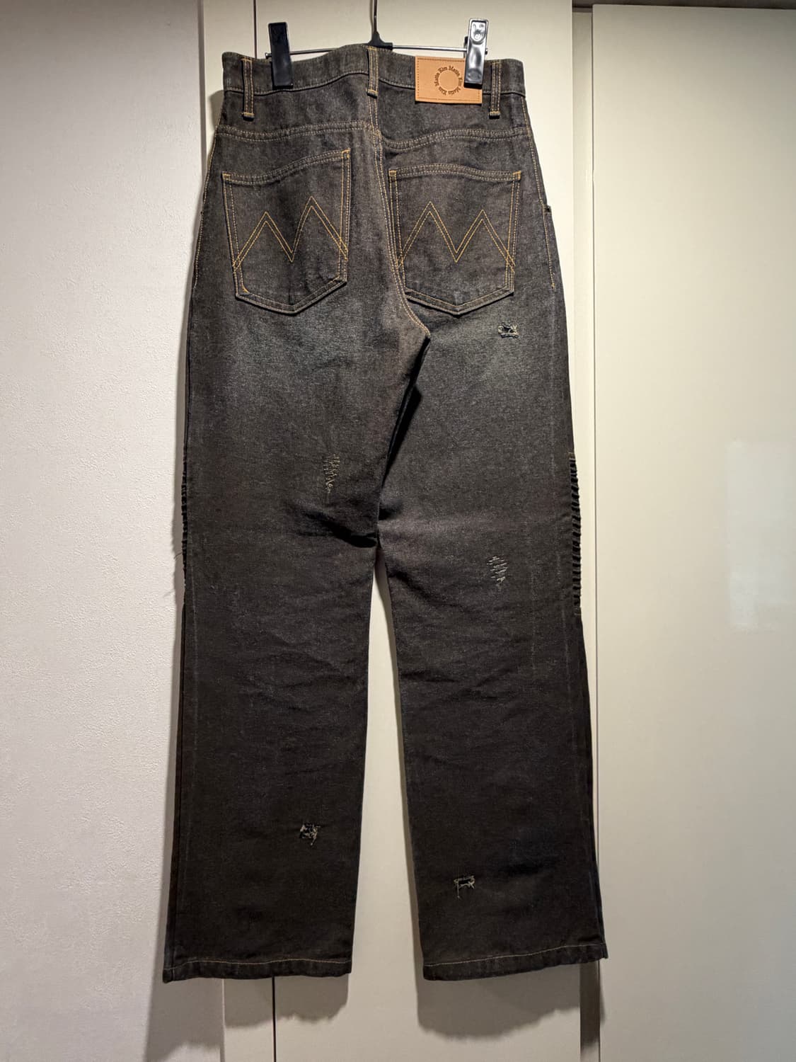 마뗑킴 데님팬츠 s 상품이미지2