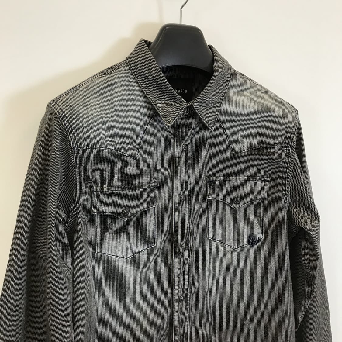 버커루 웨스턴 워시드 데님셔츠 [M] 상품이미지2