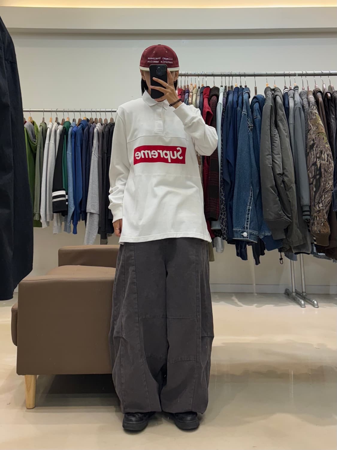 15FW 슈프림 월드 페이머스 럭비티 상품이미지6