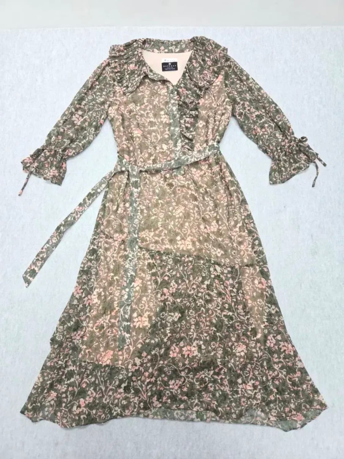 여성 44size 잇미샤 시스루 원피스 상품이미지8