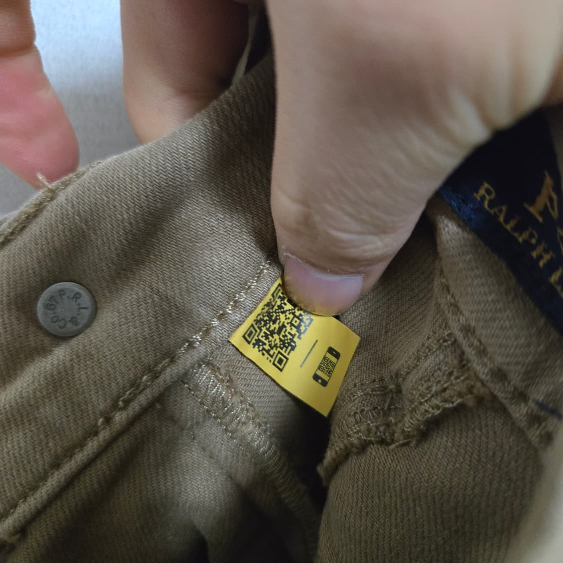 폴로랄프로렌 빅 포니 코튼 팬츠 / 여성 팬츠 / 여성 바지 상품이미지5