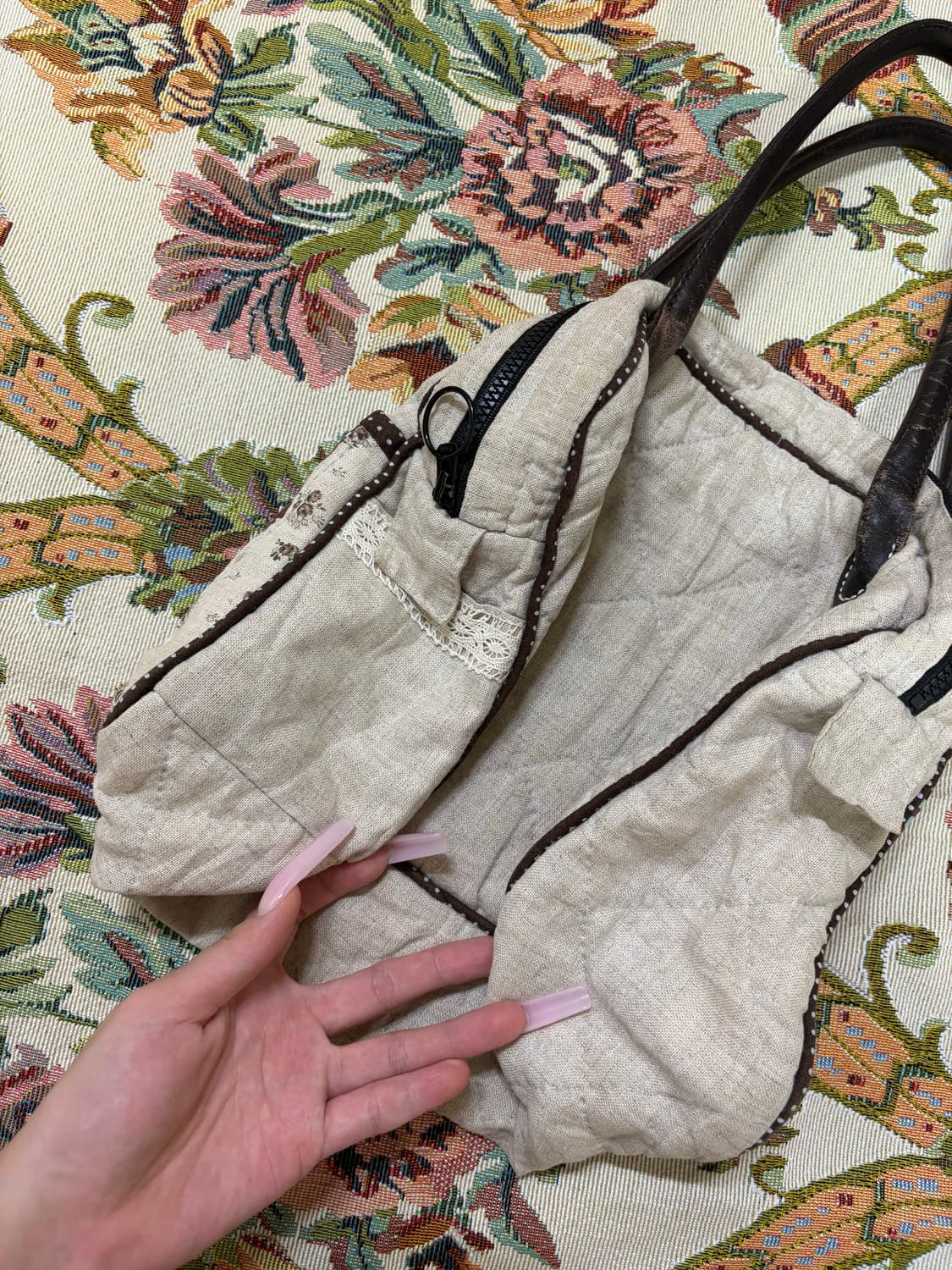 히피 패턴 크로스백  상품이미지5