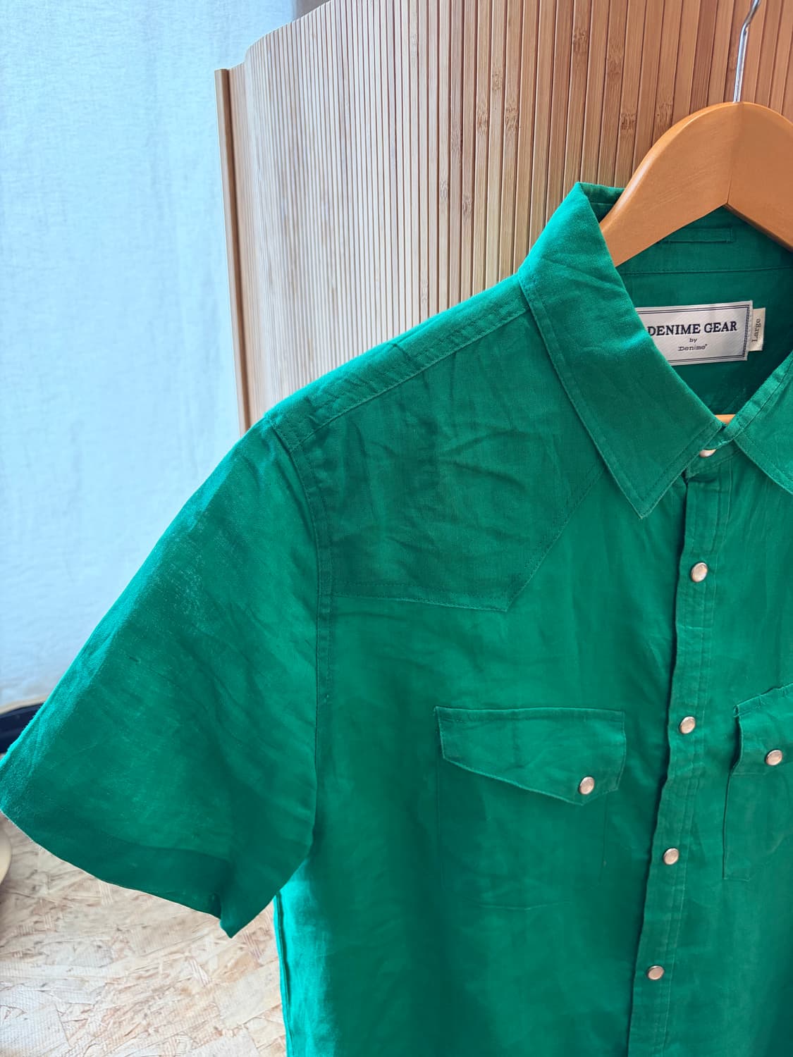 Denime Linen Western Shirt 상품이미지3