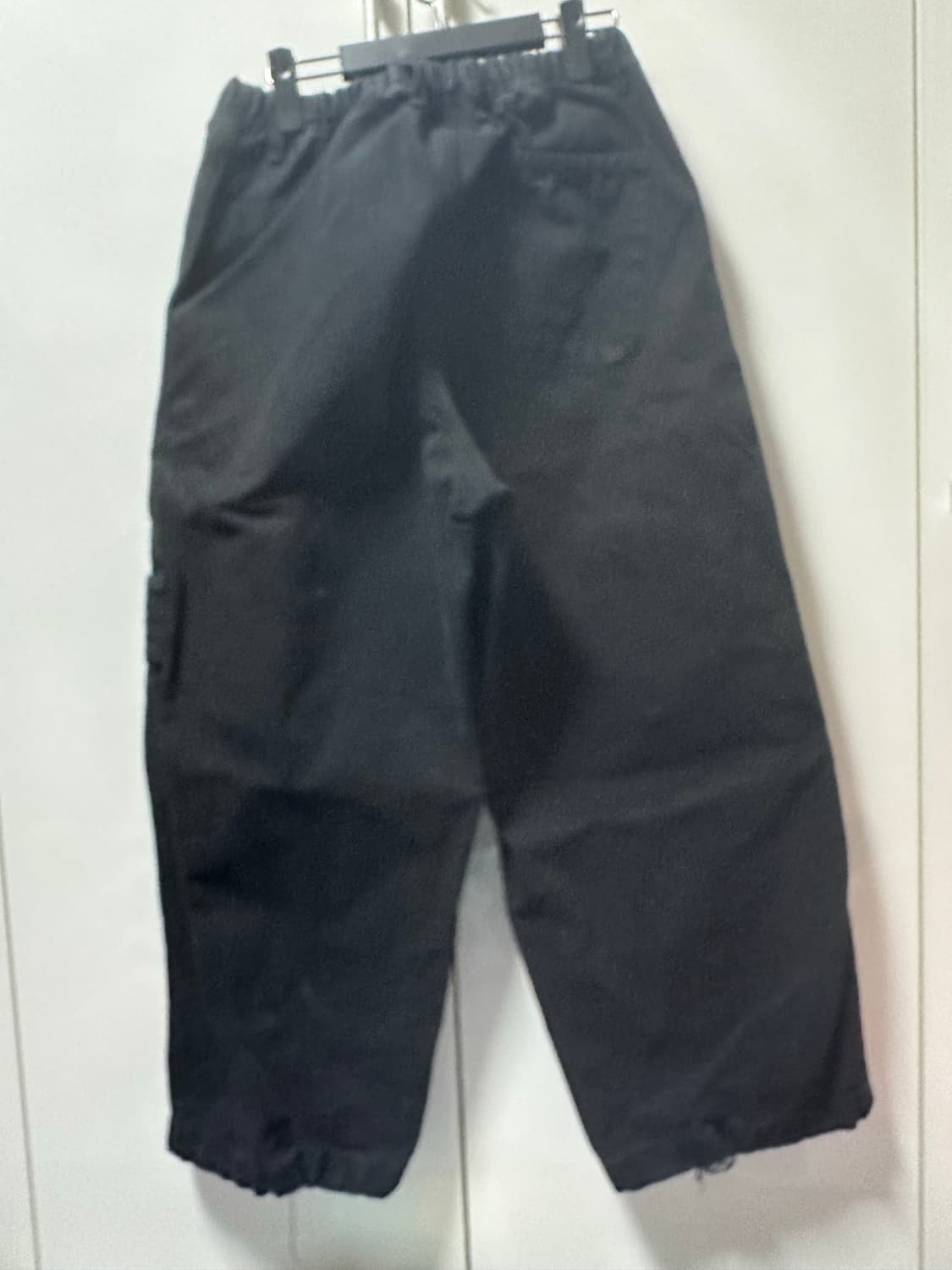 해칭룸 오버 덕팬츠 워시드 블랙 2사이즈 상품이미지2