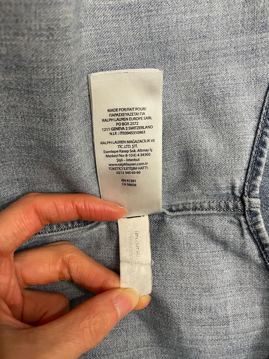 폴로 랄프로렌 데님 셔츠 상품이미지9