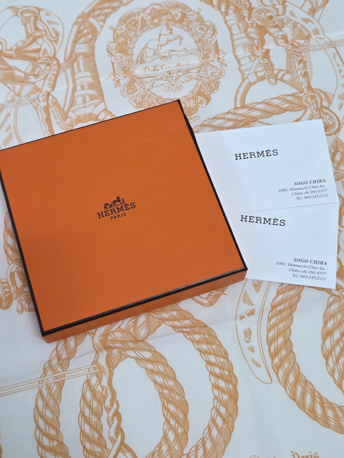 에르메스 스카프 카레45 Della Cavalleria | 새상품 상품이미지1