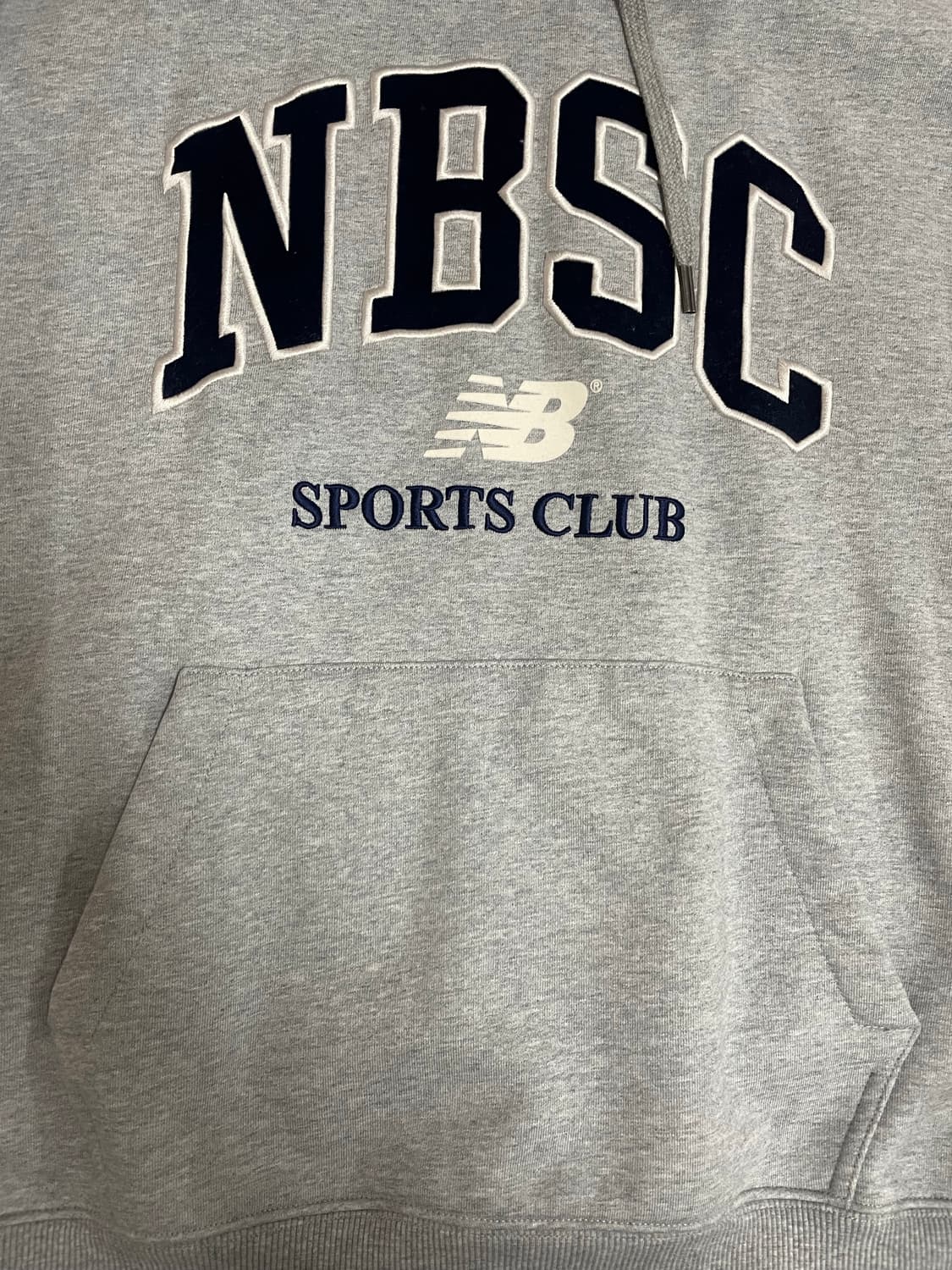 뉴발란스 NBSC 기모 후드티 상품이미지2