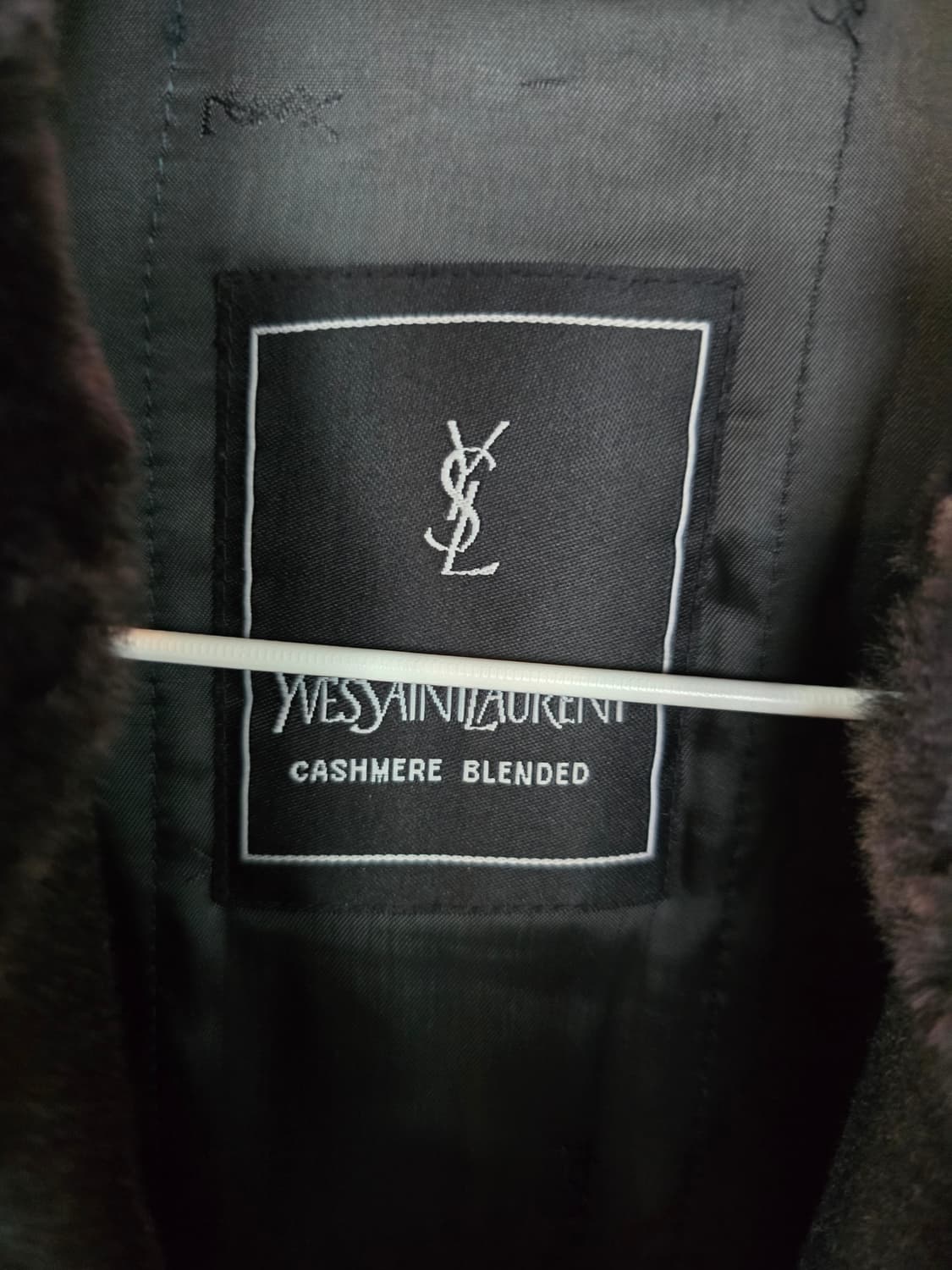 입생로랑 캐시미어 빈티지 오버핏코트 상품이미지3