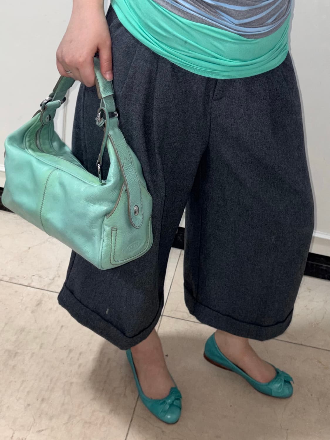 Miu miu mint flats 상품이미지10