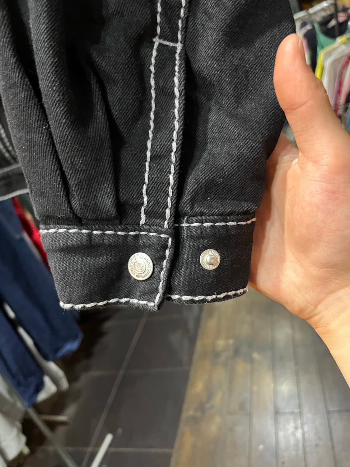 True Religion Big Stitch Trucker Jacket 상품이미지3