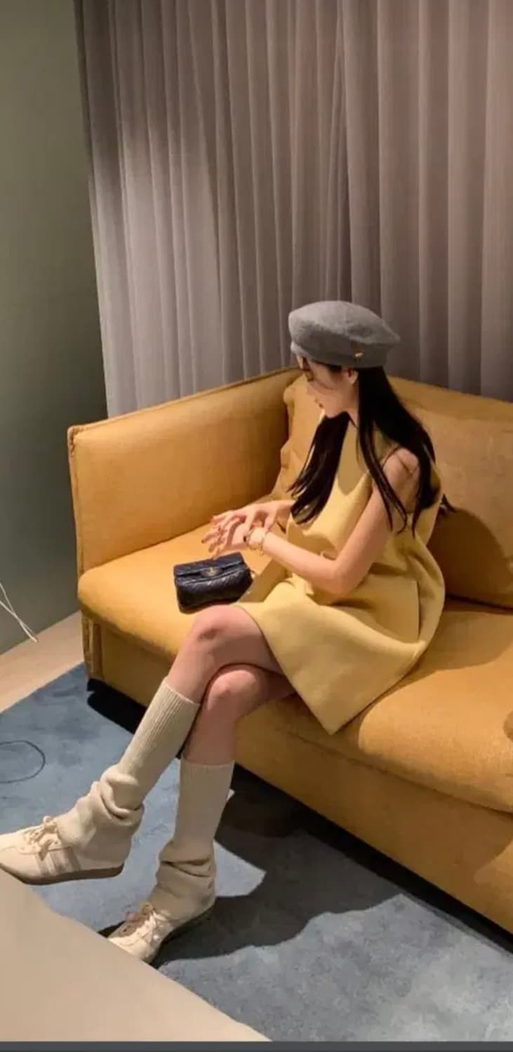 오브제스트 원피스 엘로우 상품이미지2