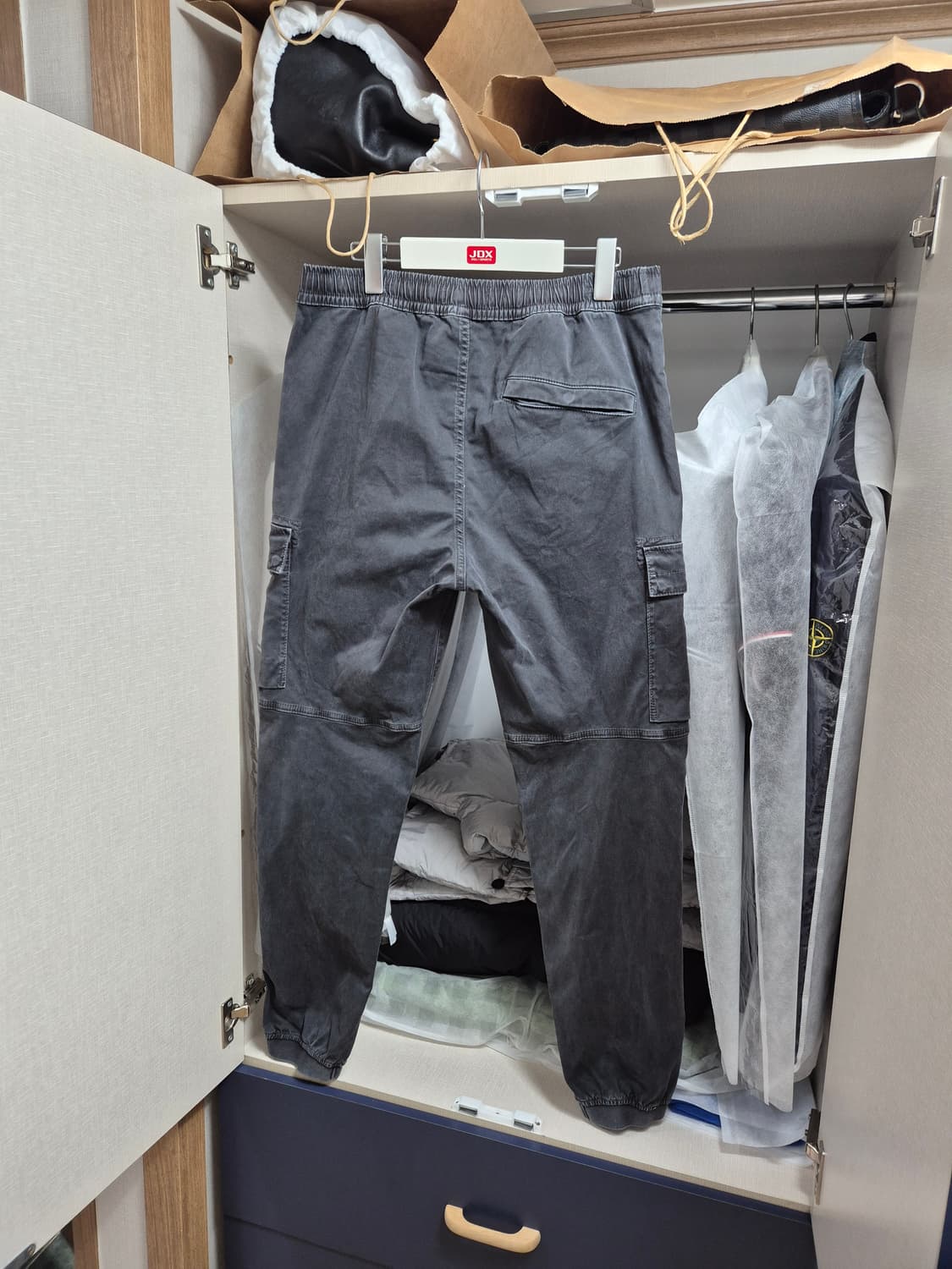 한글택 22FW스톤아일랜드 카고조거팬츠 30 상품이미지2