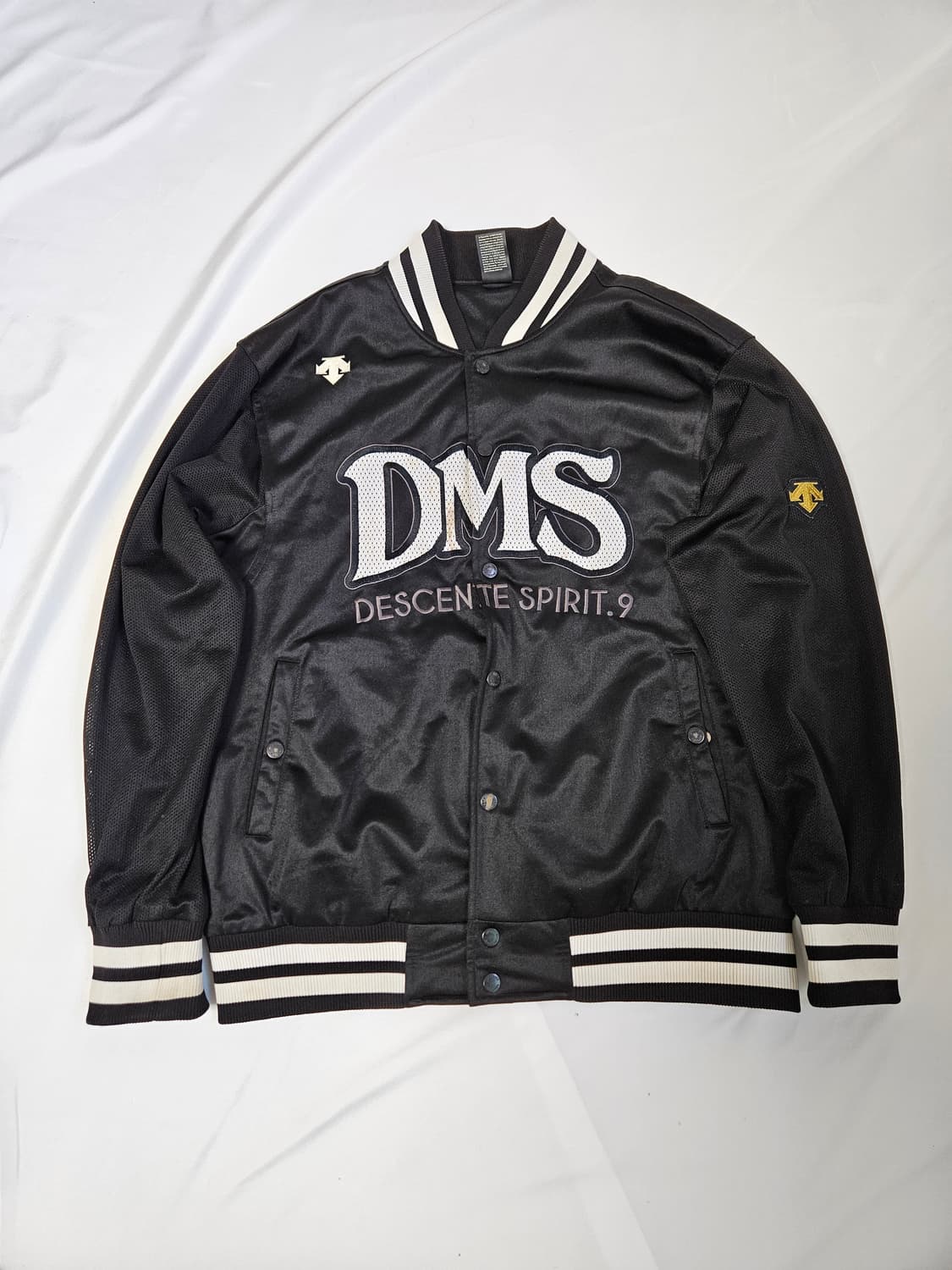 데상트 DMS 올드스쿨 봄버자켓 항공점퍼 빈티지 메쉬 기능성 L 110 상품이미지1