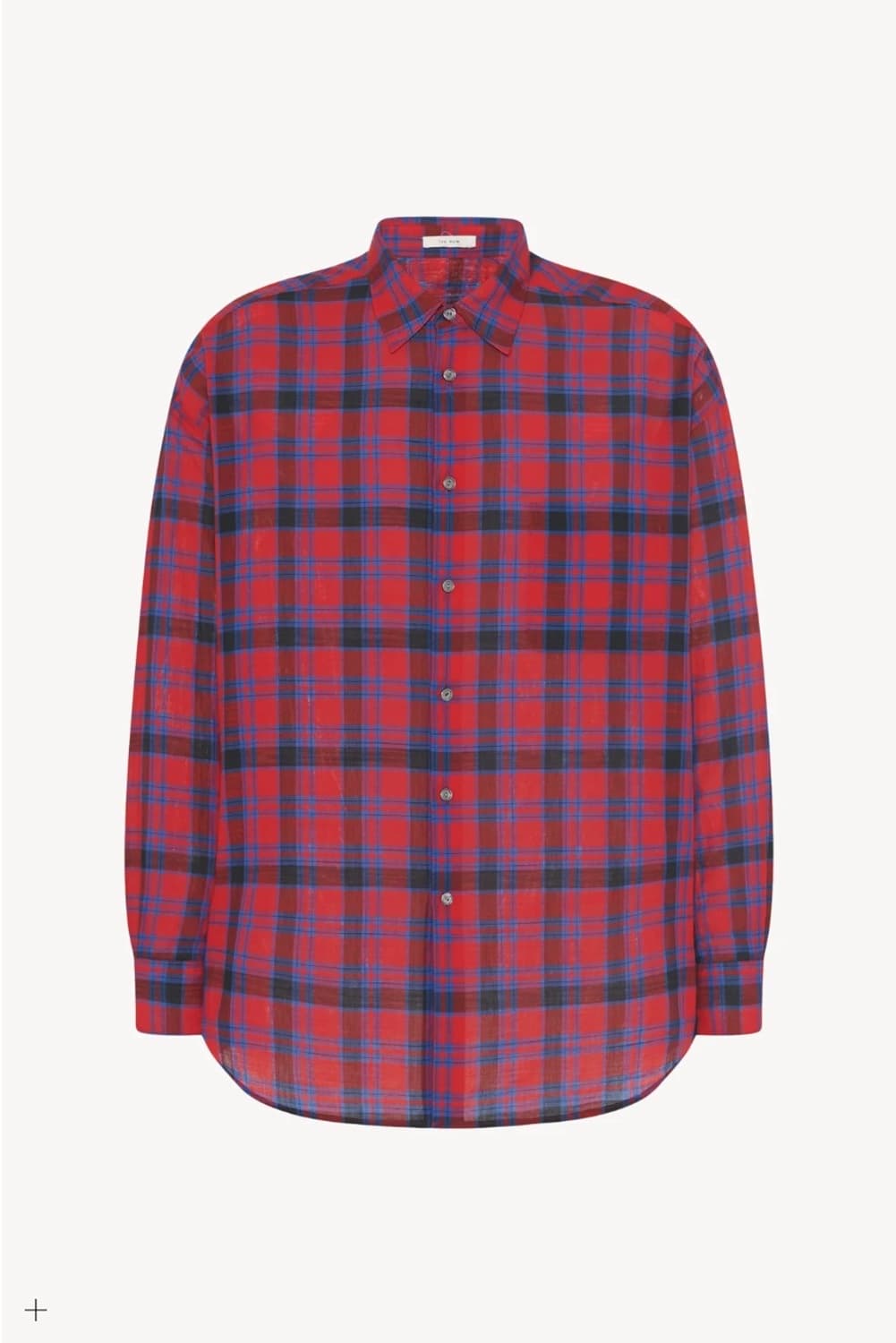 더로우 the row lancaster shirts check S 상품이미지1