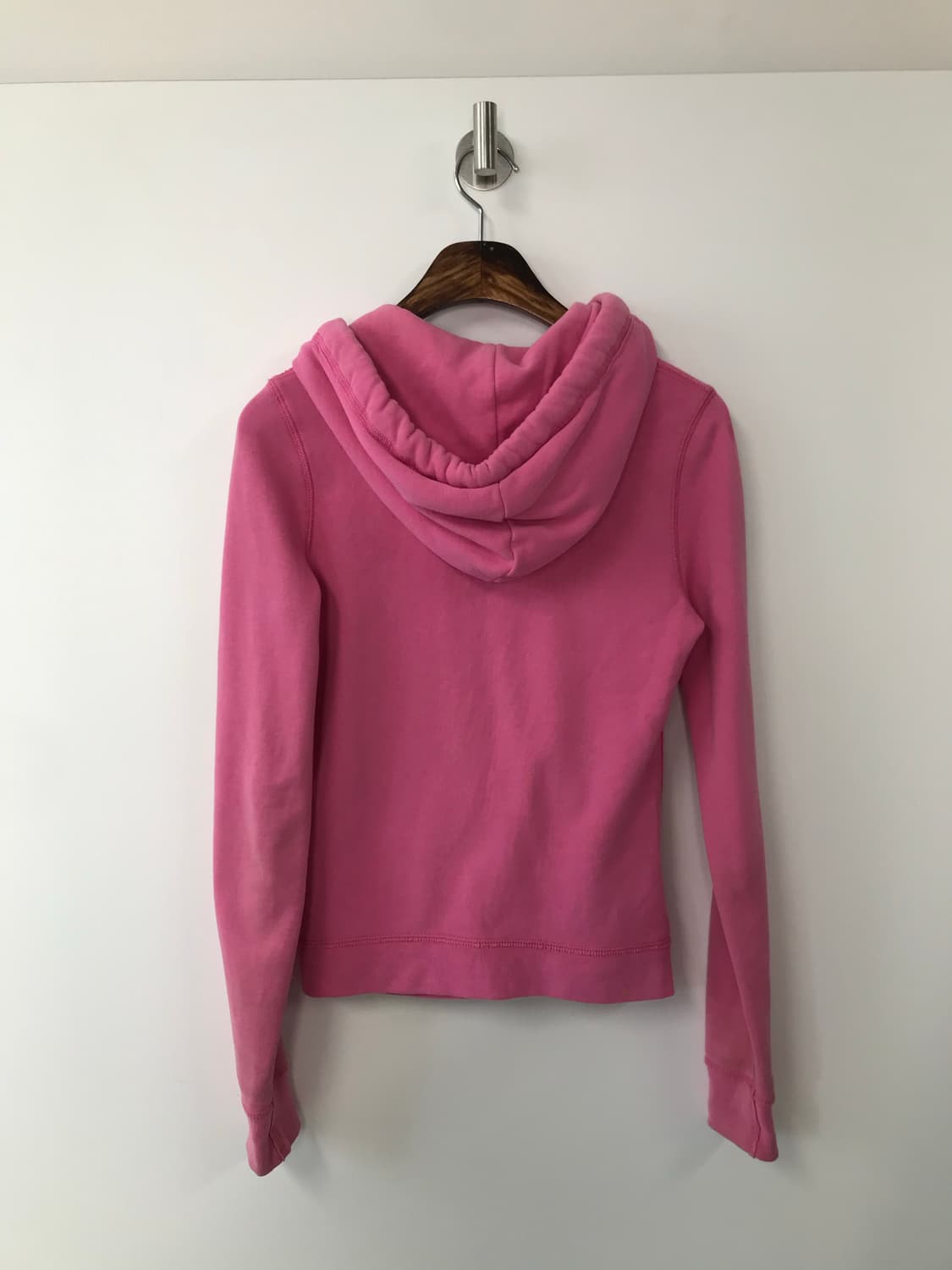 아베크롬비 y2k 와투케 핑크 딱붙 후드집업 상품이미지3