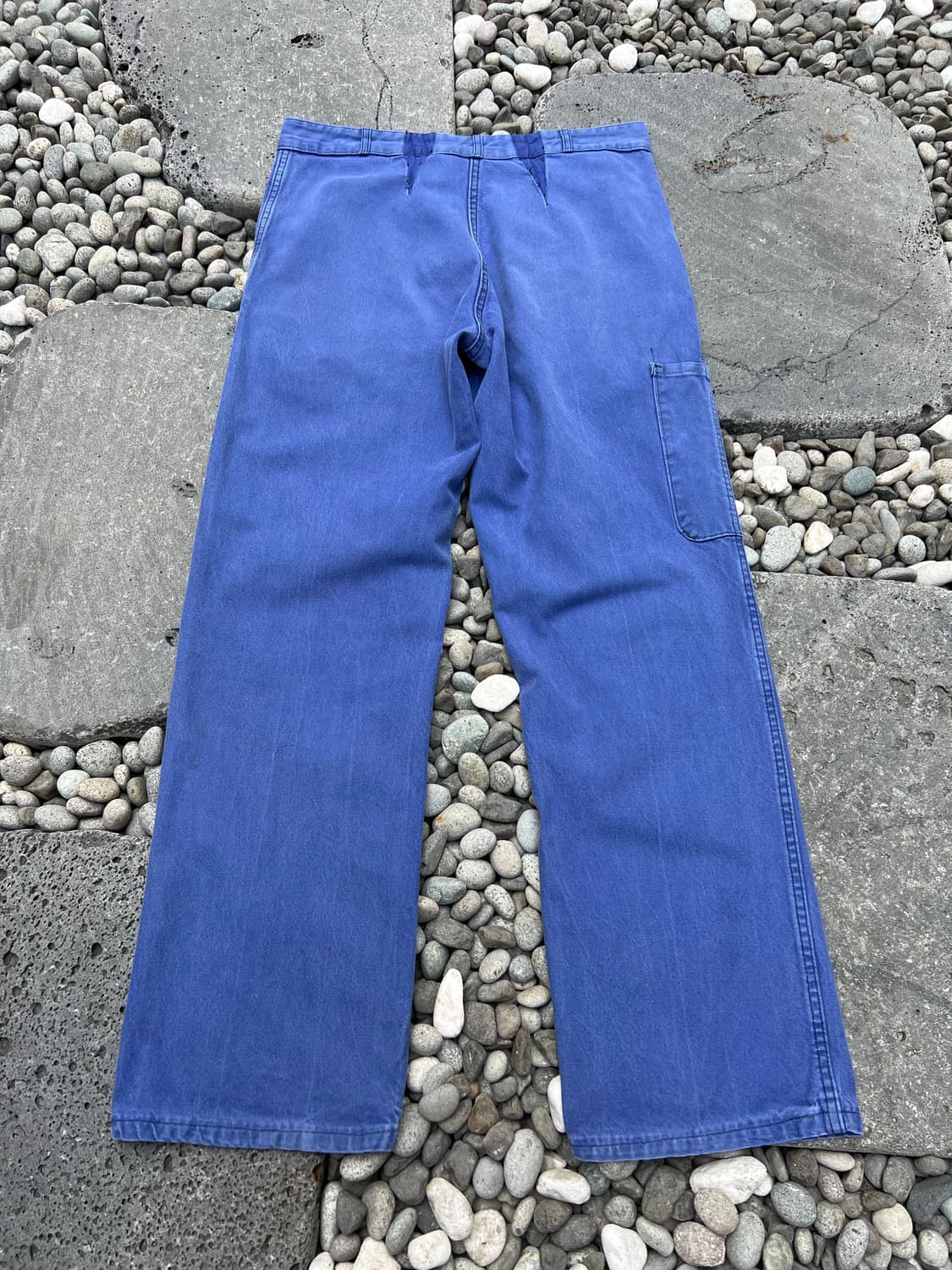 (32인치)OLD VINTAGE WASHING BLUE 프렌치워크팬츠 상품이미지2