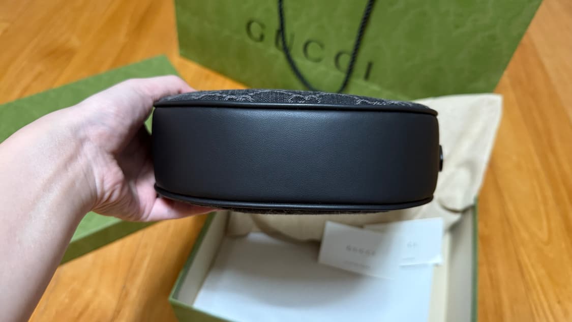 구찌 오피디아 GG 미니백 그레이 블랙 데님 상품이미지4