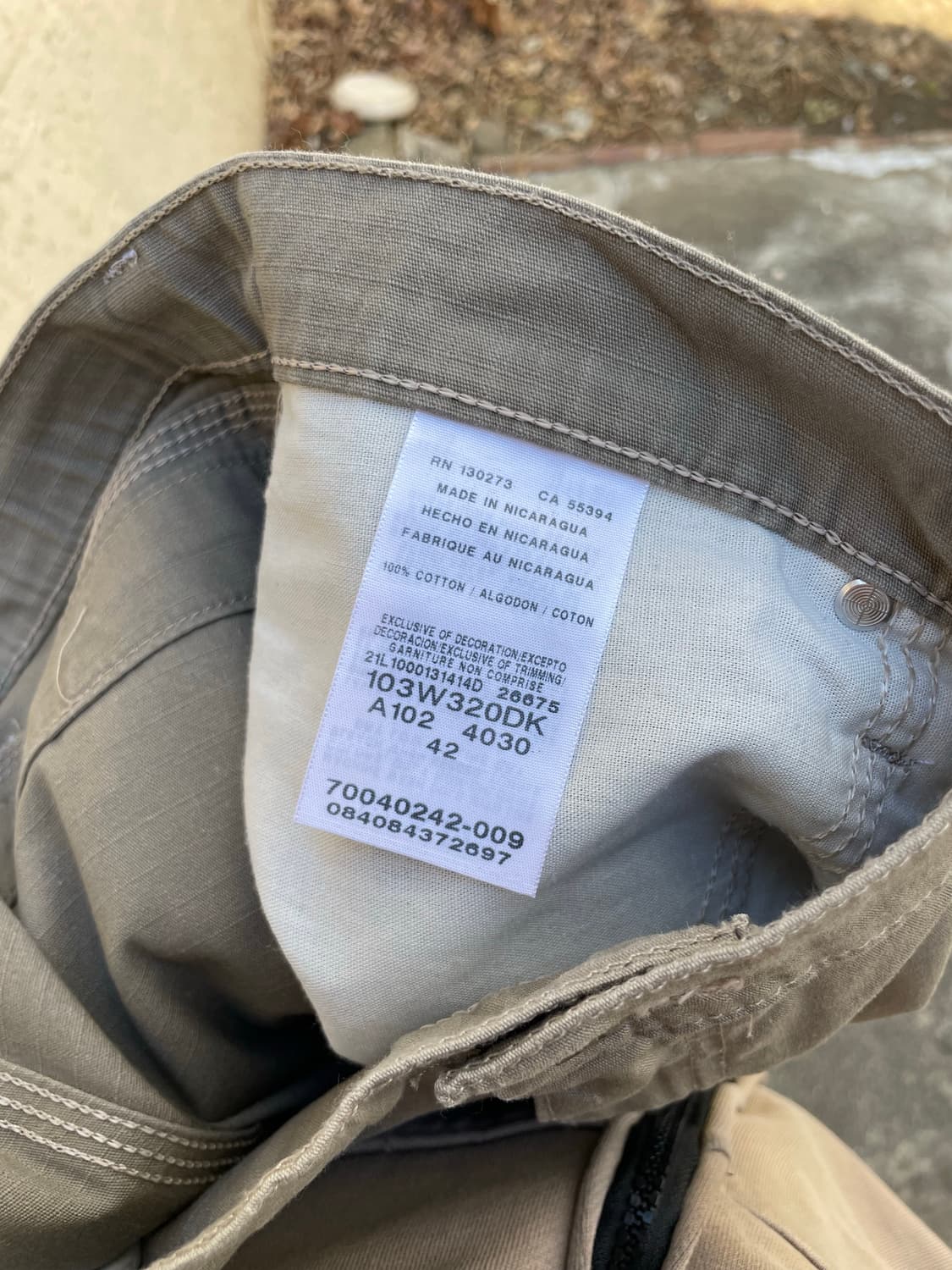 랭글러 워크웨어 쇼츠 상품이미지5