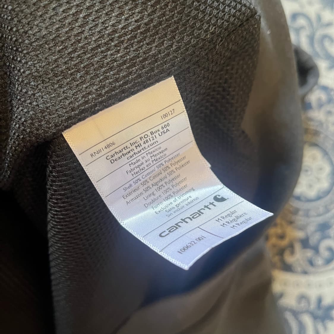 M 칼하트 써멀 후드집업/W2311 상품이미지5