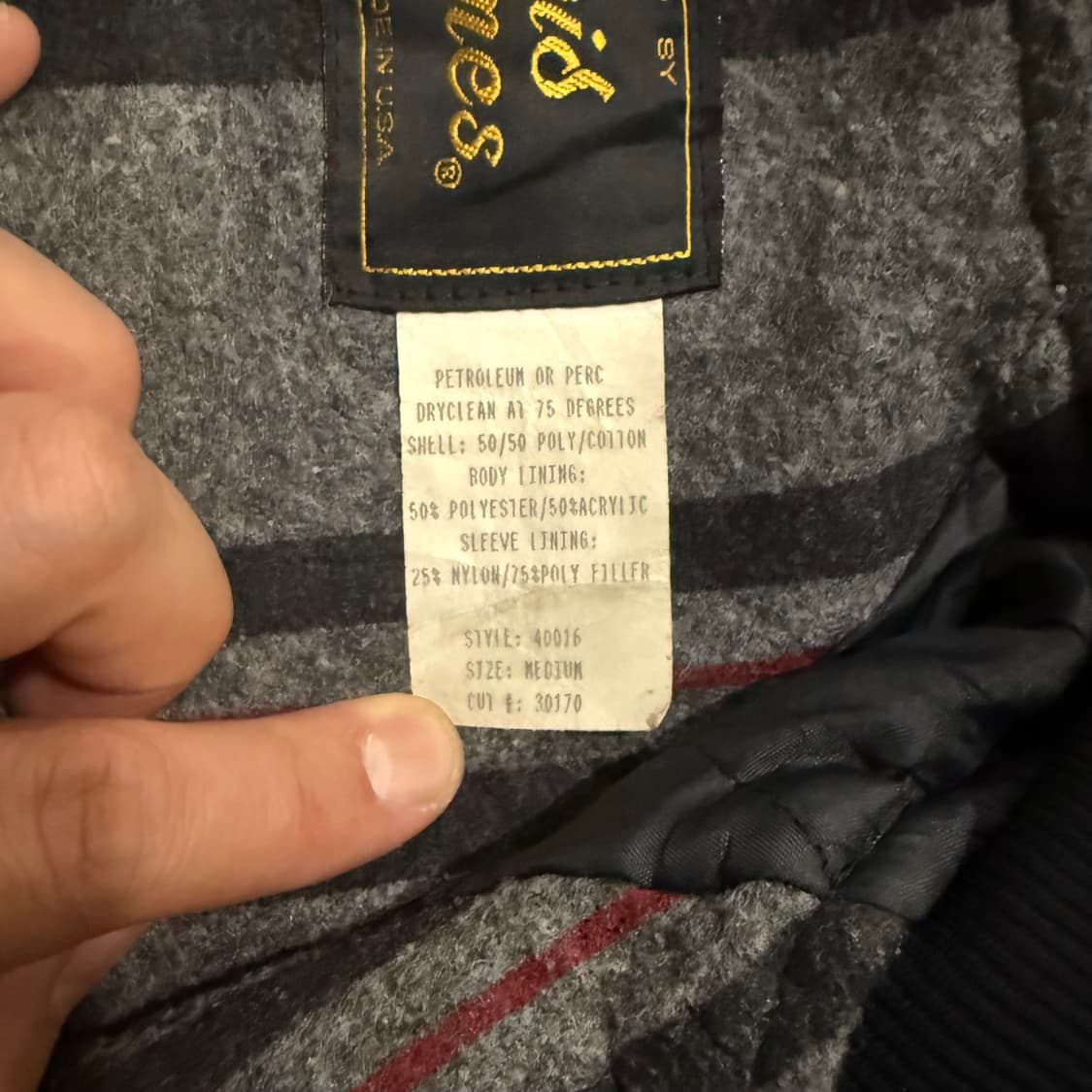 DAVID JAMES 아즈텍 패컨 자켓 105-110 상품이미지7