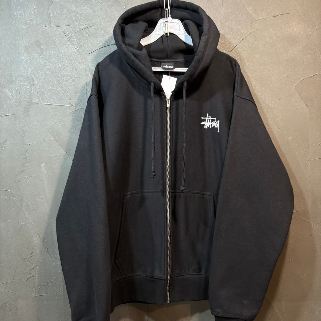 [L] STUSSY 스투시 베이직 후드 집업 상품이미지2