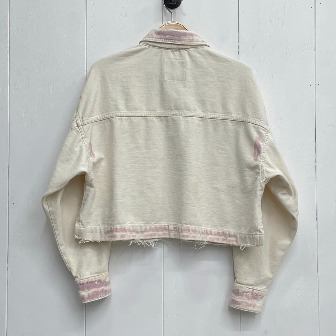 풀앤베어(PULL&BEAR) 타이다이 데님 자켓 상품이미지3