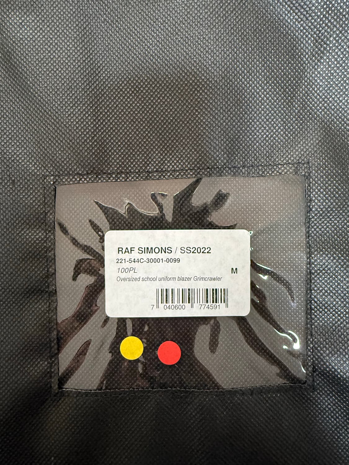 [M] [새상품] 라프시몬스 그림크롤러 블레이저 상품이미지5