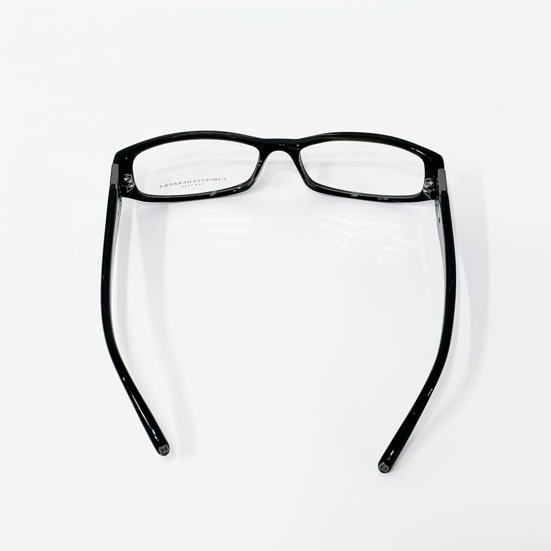 CAROLINA HERRERA 블랙 뿔테 데드스탁 빈티지안경 상품이미지4