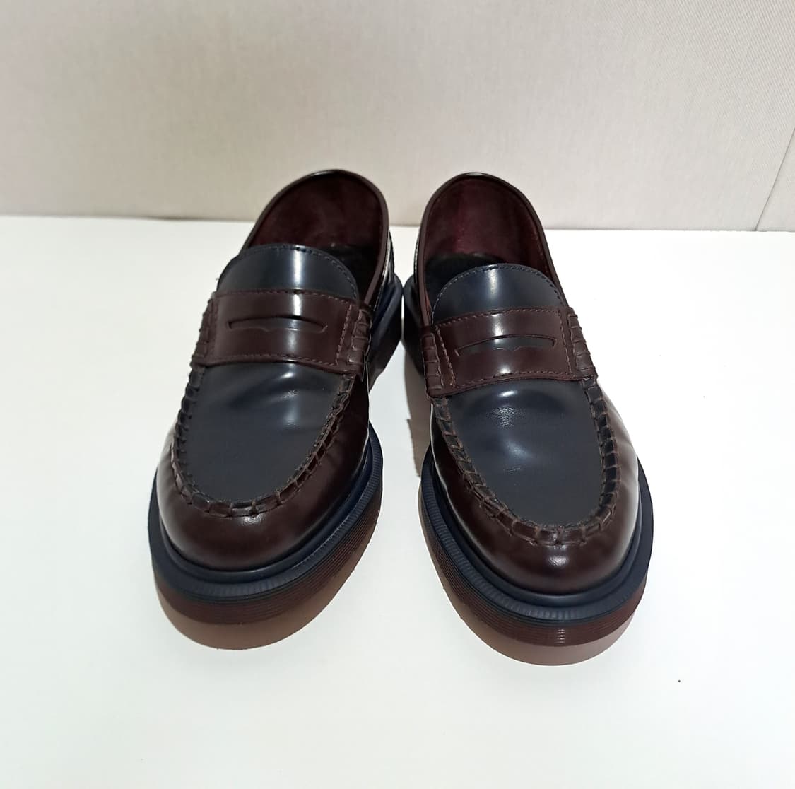 (택포) 닥터마틴 펜톤 버건디 그레이 UK6 B378 상품이미지3