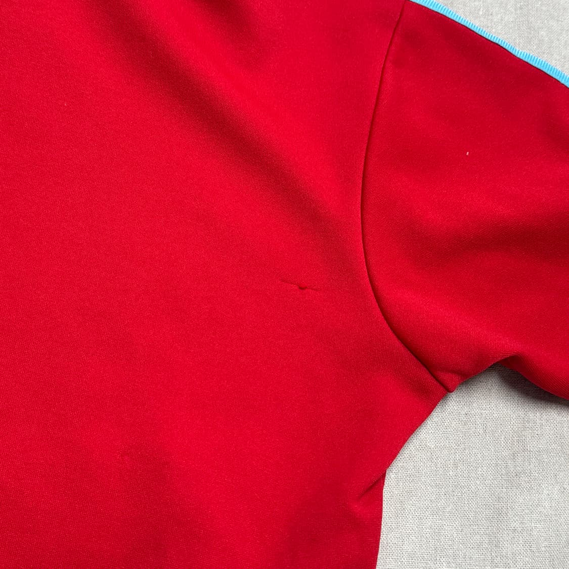 아디다스 레드 소라 배색 져지 후드집업 100 상품이미지9