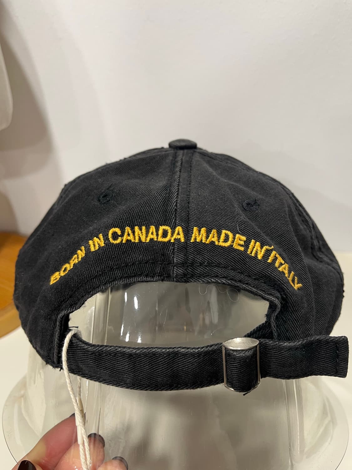 디스퀘어드2 블랙 패치 캡 모자 상품이미지6