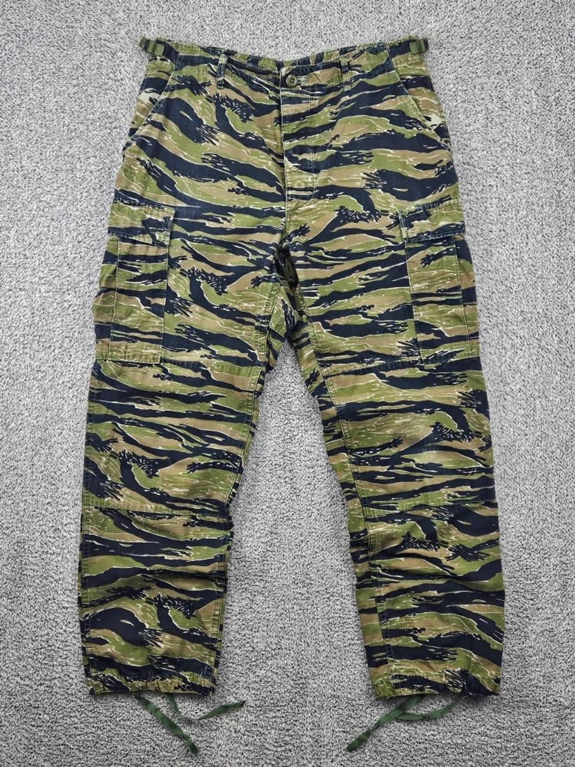 프로퍼 타이거카모 카고 더블니 BDU 팬츠 (31"추정) / 11878 상품이미지1