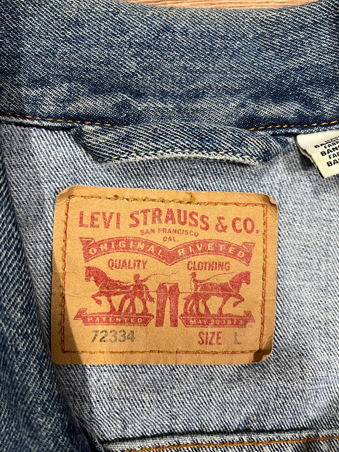 리바이스 데님 트러커 자켓 청자켓 상품이미지2