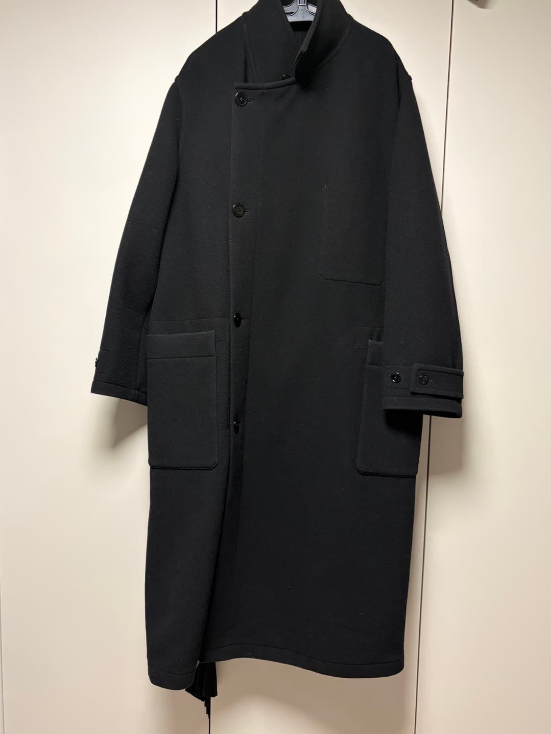 르메르 블랙 랩 코트 XL 상품이미지1