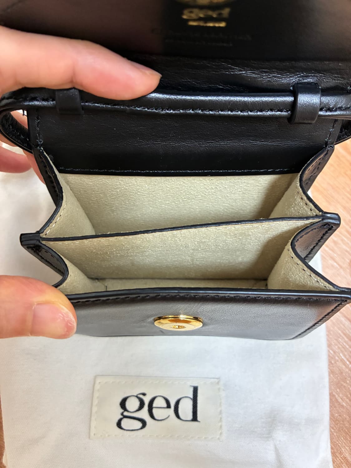 샵게드 ged 미니 가죽 가방 상품이미지3