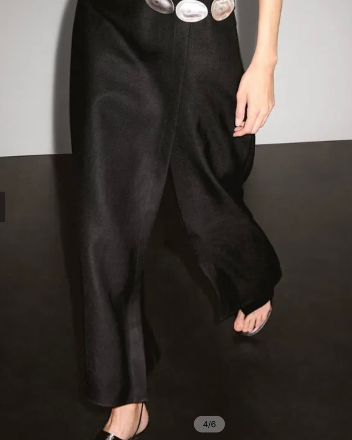 마시모두띠 린넨 블렌드 롱 스커트 팬츠 상품이미지3