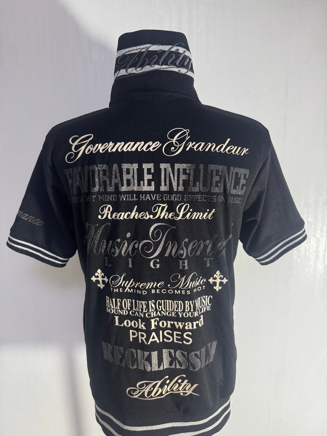 Mild life 레터링 반팔 트랙탑 y2k  상품이미지7