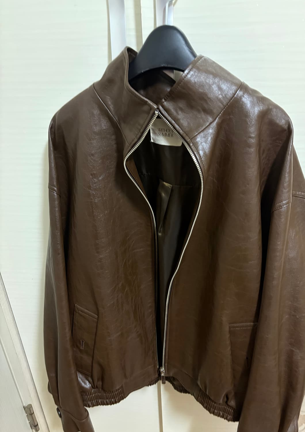위드아웃썸머 레더자켓 상품이미지7