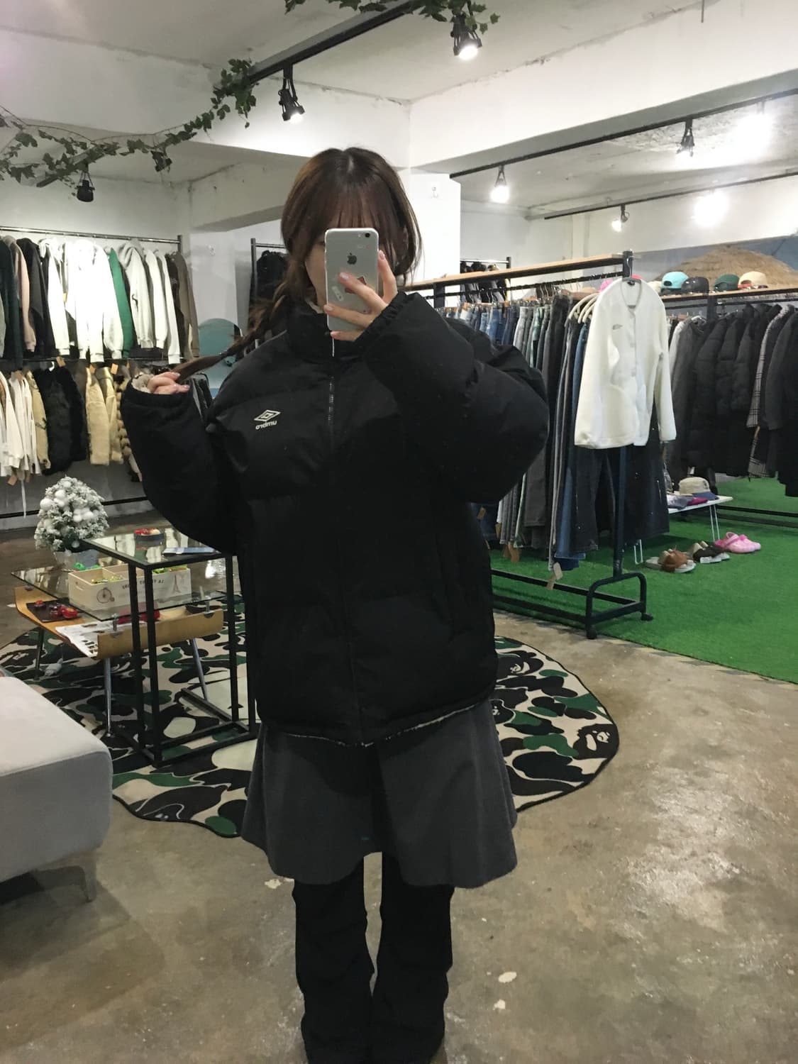 엄브로 리버시블 패딩 100사이즈 상품이미지3