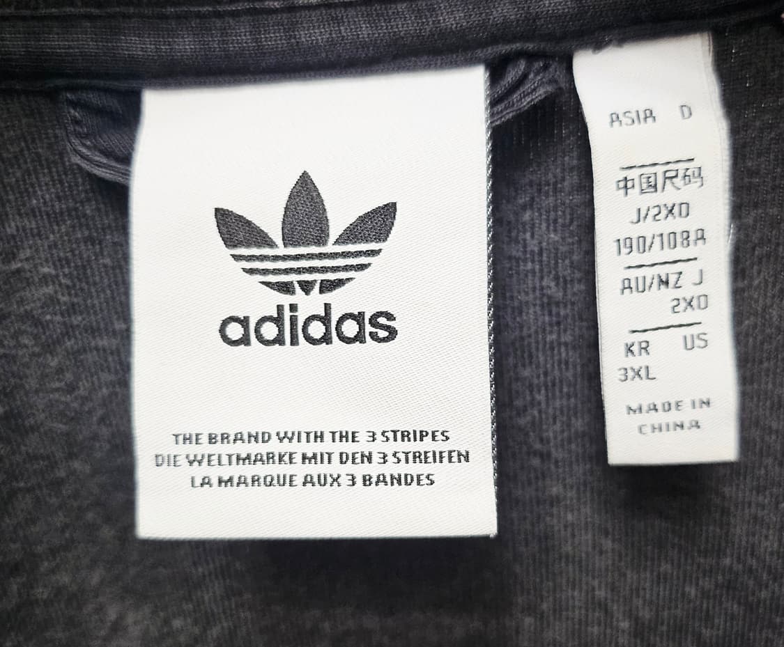 (115)3XL☆우주매물☆ 아디다스 베켄바우어 라글란 벨루어 트랙탑져지 상품이미지2